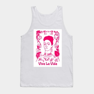 Frida Kahlo Viva La Vida Tank Top